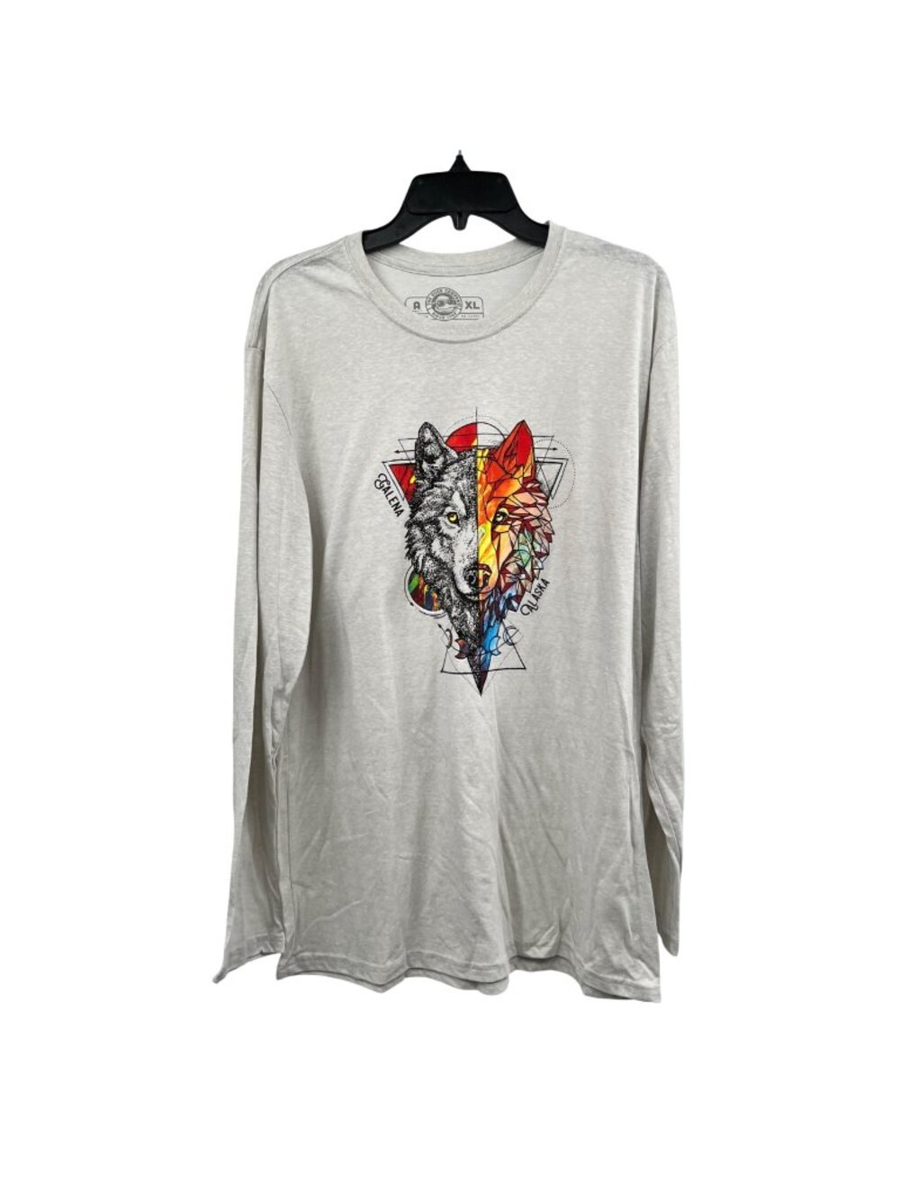 The Duck Company Mens Graphic Long Sleeve Tee Alaska Size XL